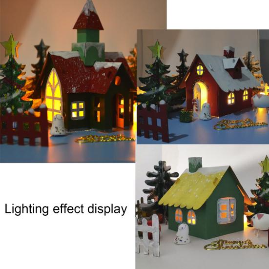 1 комплект, принадлежности для игрушек «сделай сам», легкий подарок на день рождения, забавная креативная форма дома, аксессуары для сборки «сделай сам», уникальная подробная бумага