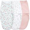 Aiden and Anay Essentials Wrap Swaddle Swaddle Swaddle Baby Wrap Swaddle [japanese Genuine Product Set of 3 Fairy Tale Flowers 100% Cotton Fairy Tale
