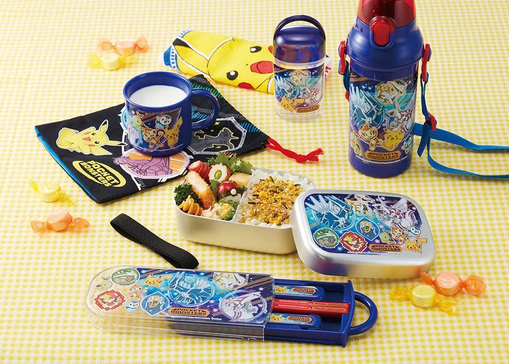 Skater Бутылка для воды из антибактериального пластика 480 мл Pokemon 22 Boys Сделано в Японии Детская Ag+ PSB5SANAG-A