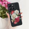 For Motorola Moto G86 Power Cute Flower Butterfly Cat Painted Case For Moto G86 G86Power Black Silicone Soft Phone Cases