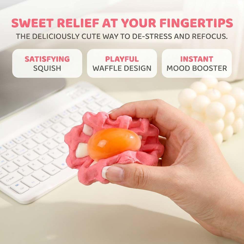 Slow Rebound Simulation Bread Squeeze Toy Food Shape Sensory Fidget Toy Birthday Gift