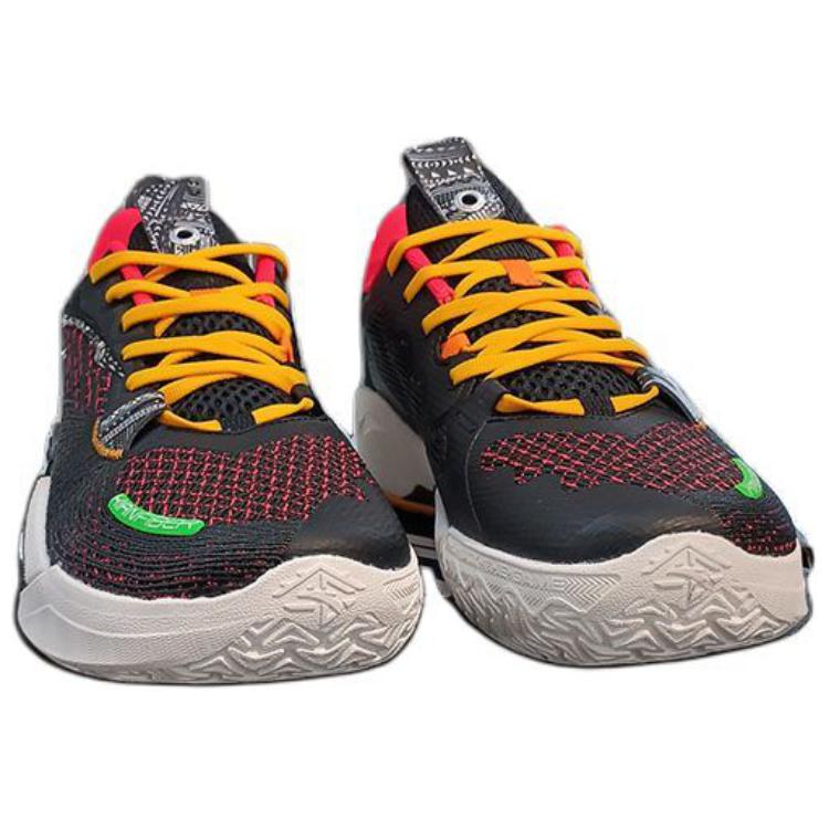 Anta Shock Wave 5 Team V2 черные красные мужские кроссовки 112421606S-4