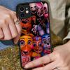 F-FNAF Пять ночей с Фредди Чехол для телефона для iPhone 16 15 14 11 12 13 Pro Max Plus 12 XS Max Задняя крышка Матовый чехол