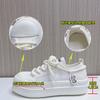 Foam Sole White Shoes Women's 2025 Summer New Thick-soled Mesh Breathable Sports Board Shoes Women's Casual Versatile Women's Shoes