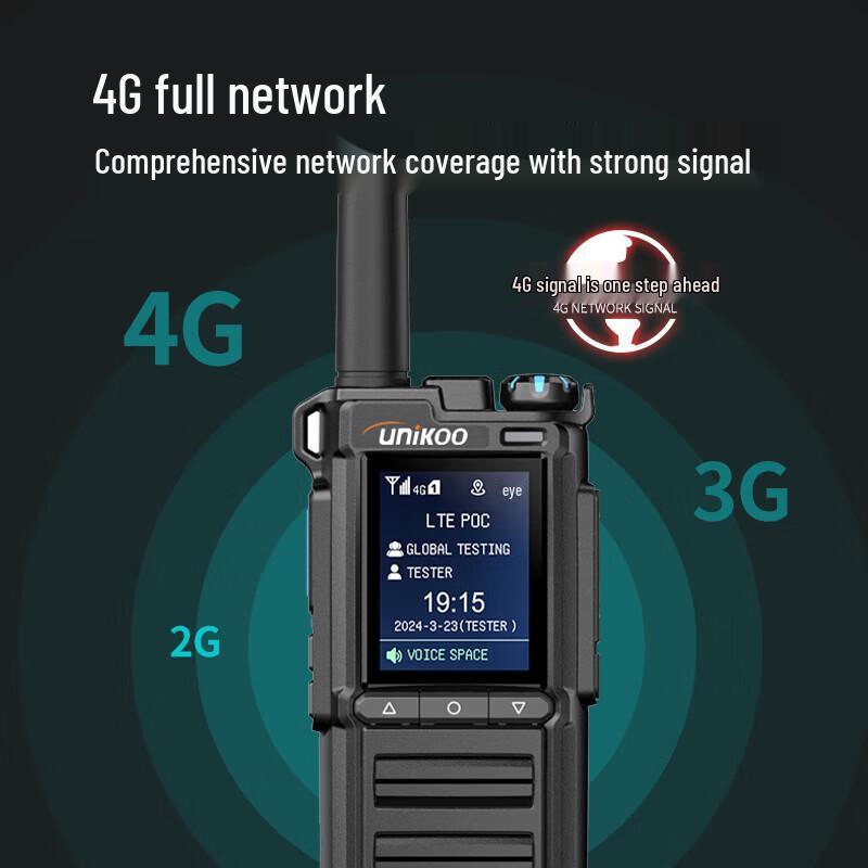 UNIKOO 4G/5G Unlimited Range Walkie-Talkie (CN version)