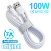 Кабель USB на Type C для Xiaomi 13 Redmi Note 11 Samsung S22 Ultra Huawei P30 Pro Oneplus Быстрая зарядка Кабель-зарядка Аксессуары