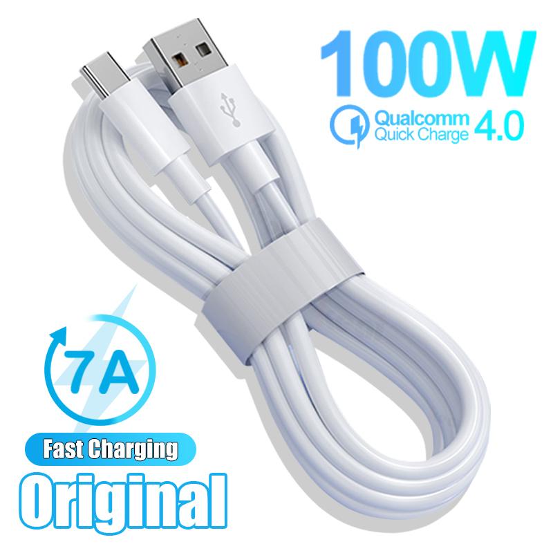 Кабель USB на Type C для Xiaomi 13 Redmi Note 11 Samsung S22 Ultra Huawei P30 Pro Oneplus Быстрая зарядка Кабель-зарядка Аксессуары