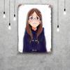 Sora yori mo tooi  аниме Металлические Знаки настенный декор Винтажные Жестяные Знаки Капитан Металлический Постер Декор для Бара Паба Клуба Настенное Украшение
