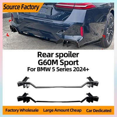 BACI1 For BMW 5 Series I5 G60 2024+MP Model Rear Lip Spoiler Modification Accessories Pklg3