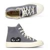 Comme Des Garons 1 Play X Converse Chuck Taylor 70 High Кроссовки с большим сердцем