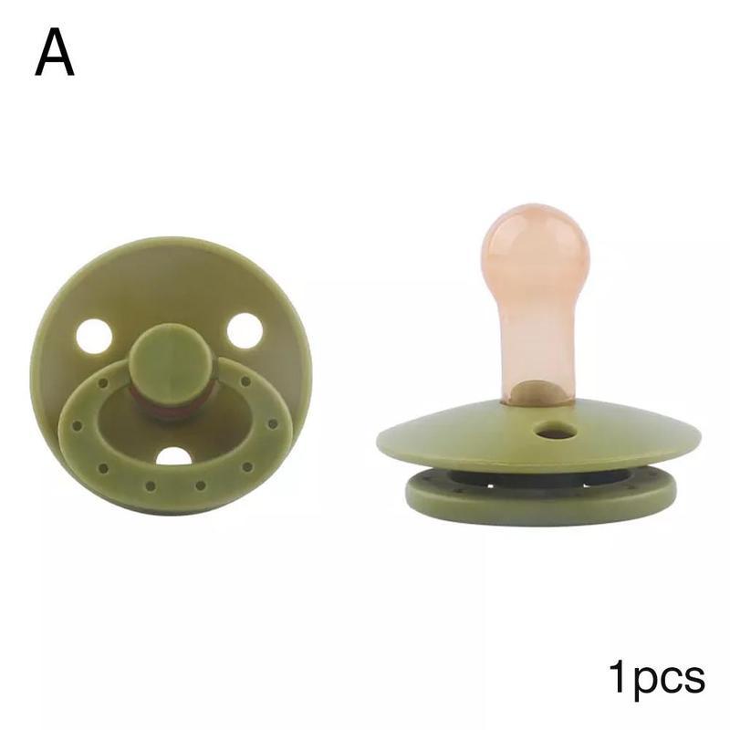 Мягкая силиконовая соска, портативная соска для детского сна, имитация грудного молока, соска для прикуса, зубы для грудного вскармливания, детские товары, экологически чистый полипропиленовый корпус
