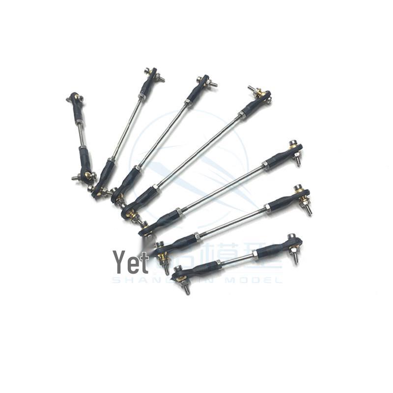 M2 Adjustable Double-Headed Ball Joint Tie Rod 2mm Thread Connector Assembly