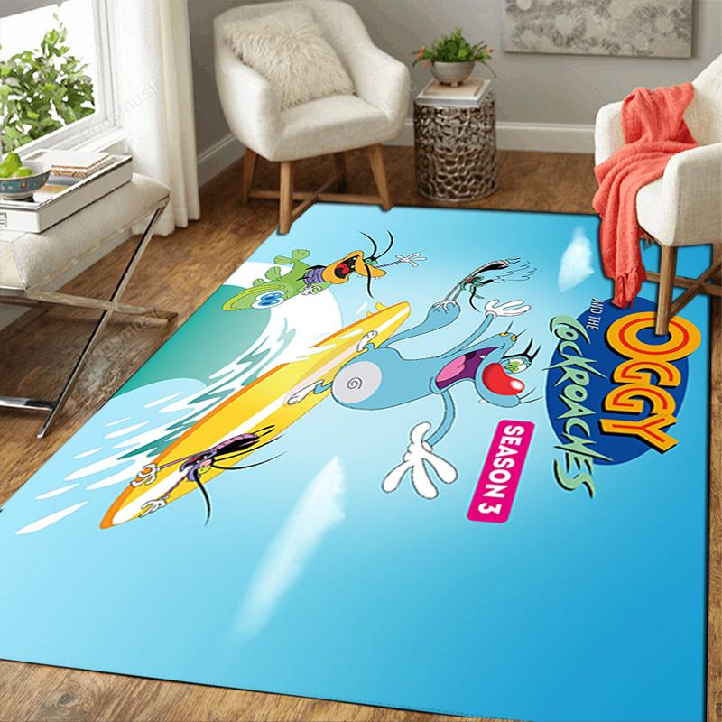 Oggy Rug Floor Mat for Living Room or Bedroom Soft and Comfortable Carpet a Gift for Birthday and Holiday.NFF0928127