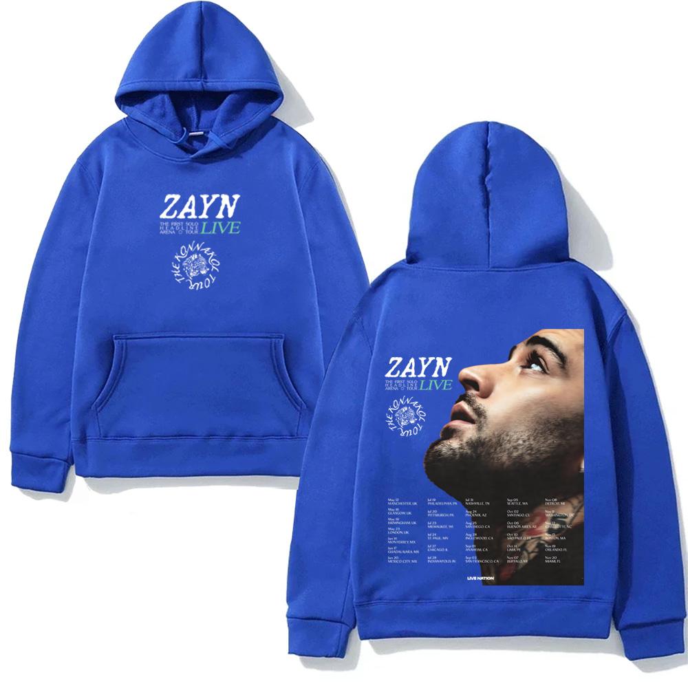 Худи Zayn Malik THE KONNAKOL TOUR 2026 Модный Эстетичный Худи Ретро Классический Мягкий Панк Удобный Худи с Капюшоном Флис