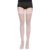 Transparent Stocking with Lace Silk Patchwork Over Knee Sexy Thigh High Stockings  Woman