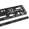 Антикоррозийный держатель номерного знака Водонепроницаемый Европейский размер Рамка для номерного знака Универсальный