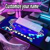 Custom Name Personalized Bride of Chucky Pattern Mousepad, Laptop PC Desk Mat, Decorative Desk Mat for Home Keyboard Pad Gift