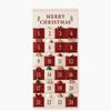 Hanging Storage Bag Christmas Countdown Calendar Reusable Storage Bag  Home Wall Decoration