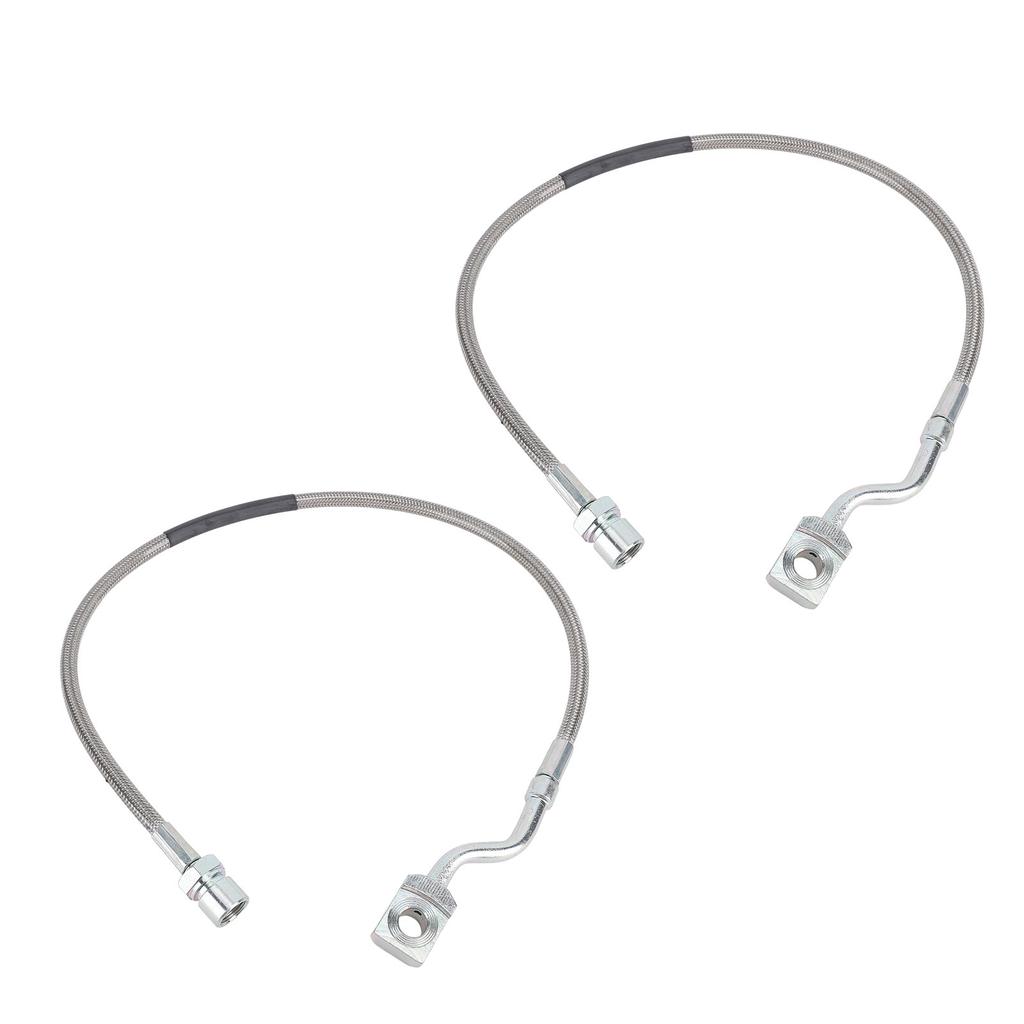 2 ШТ. Передние тормозные шланги 89370 Улучшенная динамика вождения Металлическая прочная конструкция для моделей автомобилей 1500 2500 3500 HD