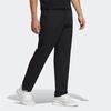 Adidas Сплошной цвет с принтом логотипа, прямые спортивные брюки, мужские брюки, черные IA1769