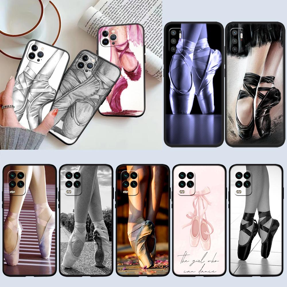 UP12 Балетные пуанты Чехол для балерины для Samsung M06 M15 M16 M35 M55 M56 A36 A42 A50 A51 A52 A32 A33 A05 A05S A06 A16 A20