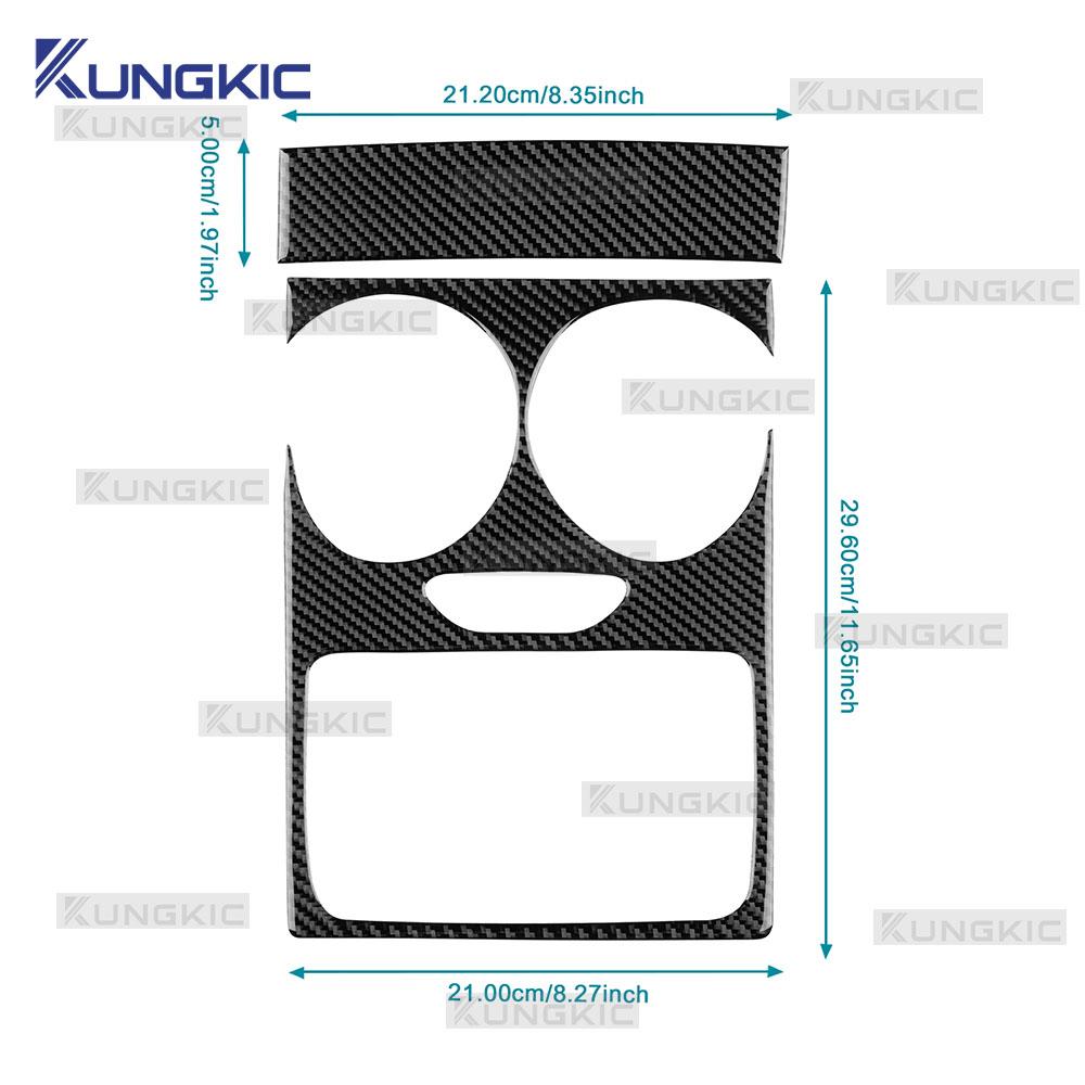 For Dacia Duster 2014 2015 2016 2017 2018 Real Soft Carbon Fiber Sticker LHD RHD Car Central Control Screen Trim Accessories