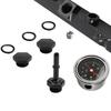 Fuel Rail Fuel Pressure Gauge for Honda K20 K24 Convenient tallation