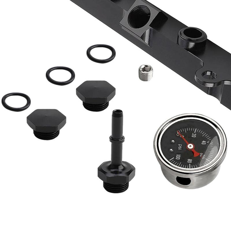 Fuel Rail Fuel Pressure Gauge for Honda K20 K24 Convenient tallation