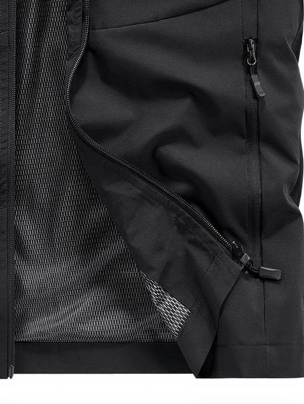 C 44704 Thin Solid Color Vest Jacket