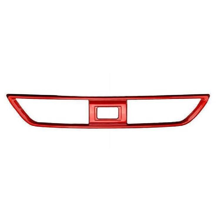 Fit For Honda Accord 10th 2018- Red ABS Central Console Air Outlet Vent Trim