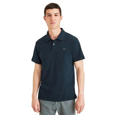Dockers Rib Collar поло с короткими рукавами