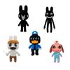 25-33 смПлюшевая игрушка «Больница для животных ужасов»Синяя собака Мягкая набивная мультяшная кукла КоллекционнаяДля взрослых фанатов Украшение для дома Обнимашка Подарок