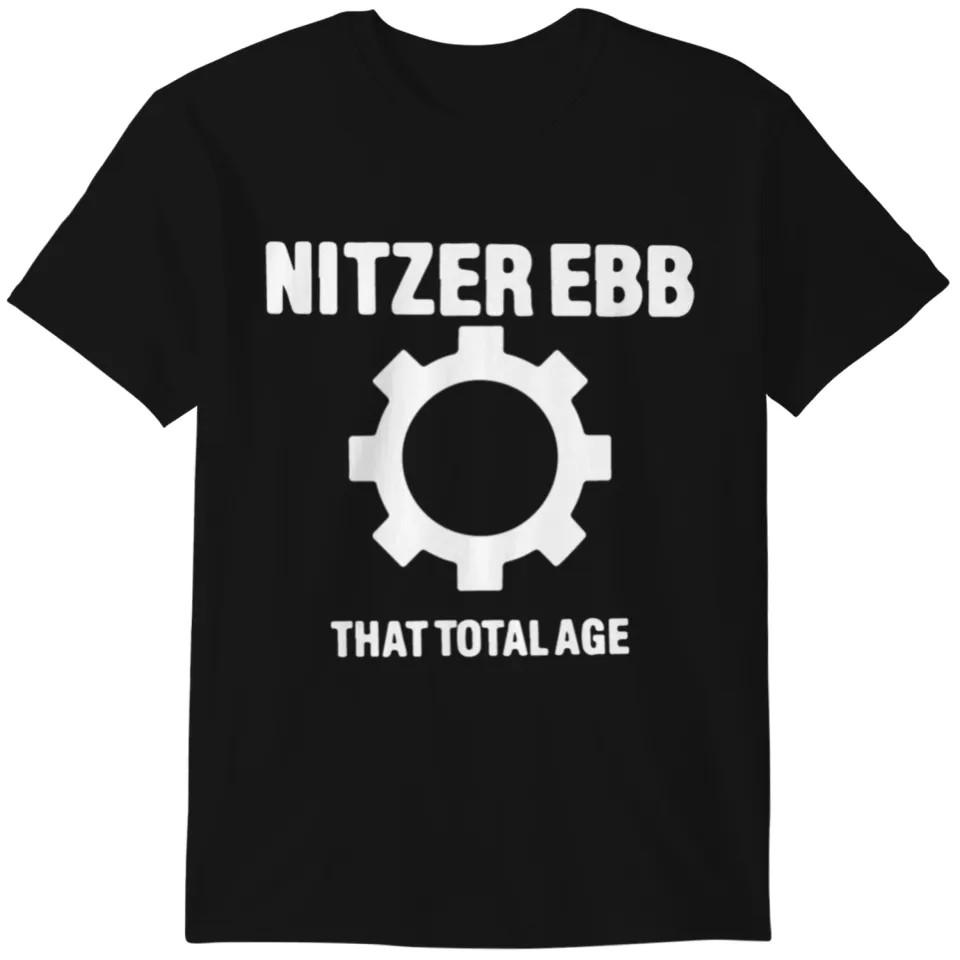 НОВЫЙ Nitzer Ebb That Total Age Тяжелый Хлопок Черный S-5XL Футболка EN764 Унисекс Футболка