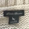 Eddie Bauer/Свитер Ковичан/Женский PXL/Белый×Коричневый/Скандинавский узор/Вязаная куртка/Верхняя одежда(ИСПОЛЬЗОВАЛ)
