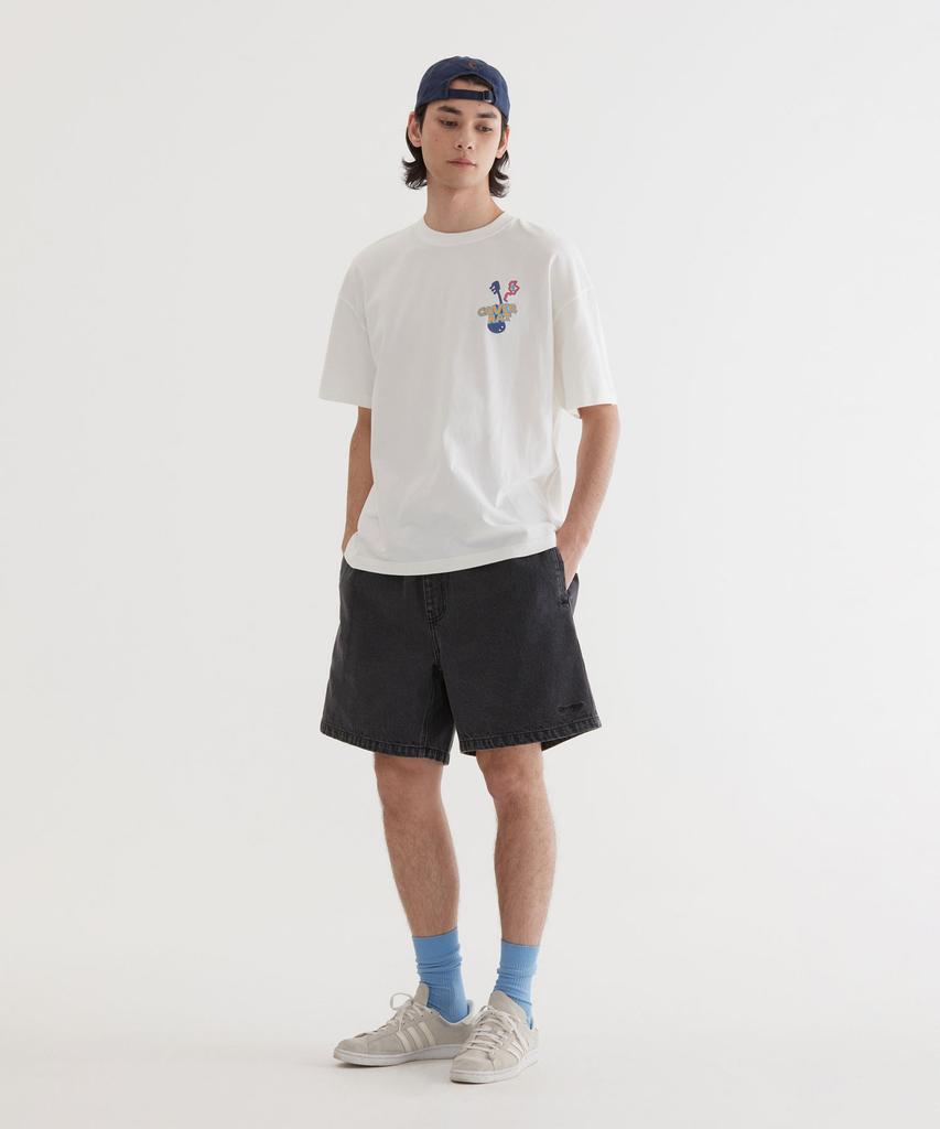 COVERNAT Band Play Graphic T-Shirt White