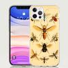 Bugs Bees Scientific Decomposition Phone Case for Apple iPhone 17 Air 16 15 Plus 14 + 13 Mini 12 11 Pro Max 7 8 SE 16Max Soft Sh