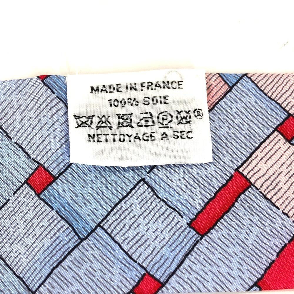 HERMES Twilly Twilly Bandeau Scarf Accessories Scarf silk Red/Light blue