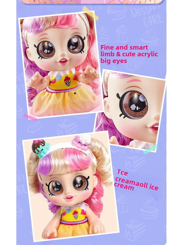 Second Generation Kendi KID Doll Ice Cream Princess Playhouse Gift Set for Girls
