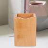 Natural Wooden Pencil Holder Multiple-use Desk Organizer Office Supplies Pen Holder Cup  Home