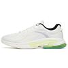 Lifestyle Series Elastic Rubber Technology Low-Top Running Shoes Men Sneaker White Gray Green 112125502-4