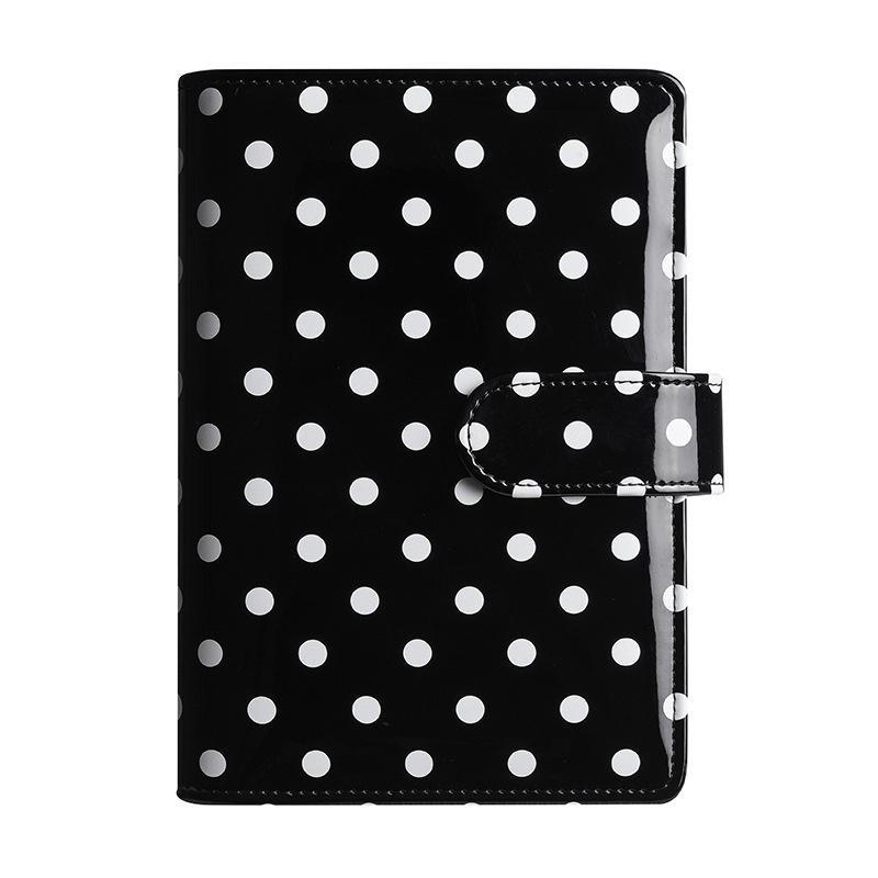 New A6 Pu Leather Notebook Binder Refillable 6 Ring Budget Binder For A6 Filler Paper, Loose Leaf Personal Planner Binder Cover