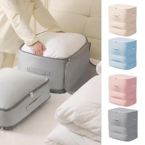 Сумка для хранения Ультра экономия места Самокомпрессионный органайзер Большая вместимость Водонепроницаемая сумка для хранения одеял с компрессией AVE