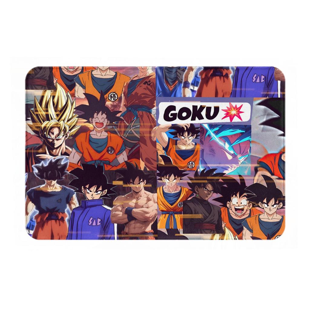 Goku Anime Dragon Ball Doormat Mat Anti-Slip Kitchen Bathroom Toilet Rug Carpet 40*60cm