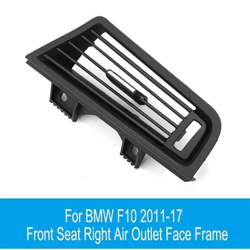Car Front Row Wind Left Center Right Air Conditioning Vent Grill Outlet Panel Accessories For BMW F10 F18 F11 5 Series 2011-17