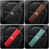 Suede Car Seat Belt Shoulder Cover Protection SeatBelt Pad For Chevrolet CRUZE Spark Captiva Tracker Epica Nubira  u19 Malibu SS Volt