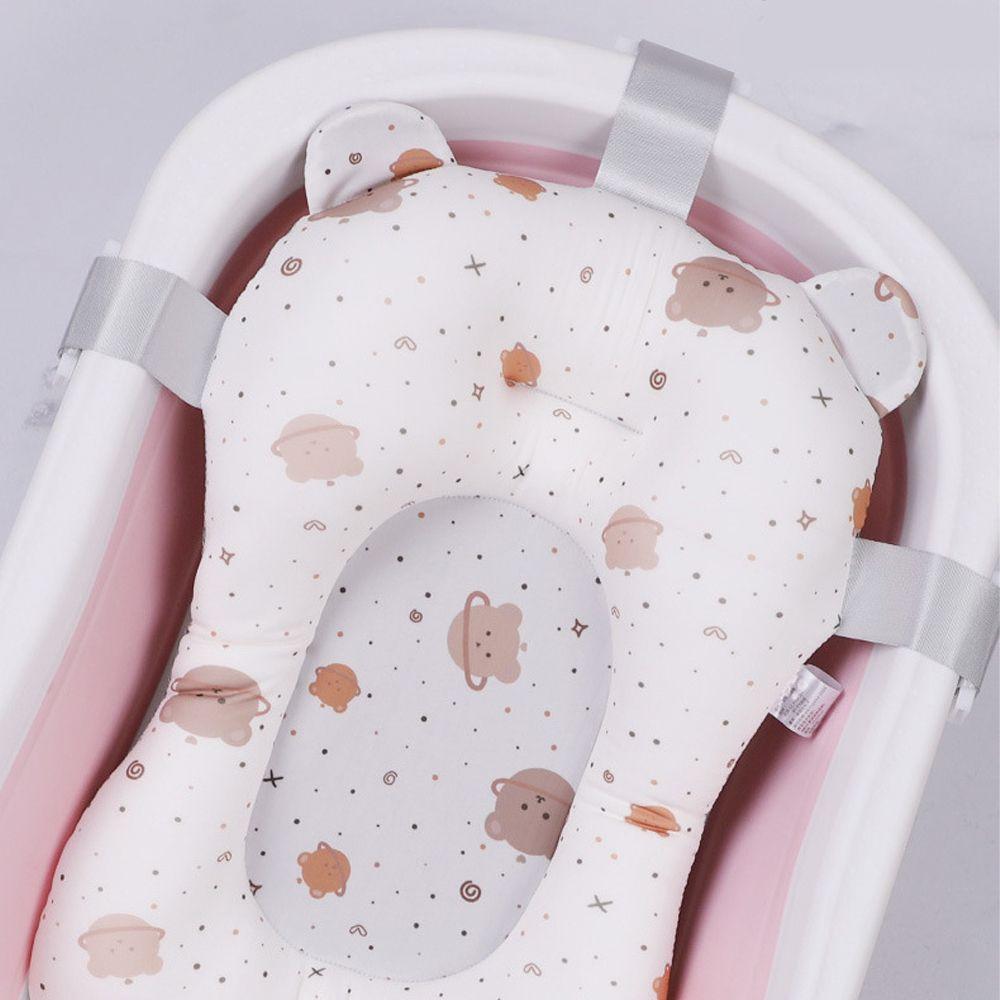 Rabbit Anti-Slip Bear Infant Bathtub Pad Newborn Bath Seat Shower Support Mat Baby Bath Cushion