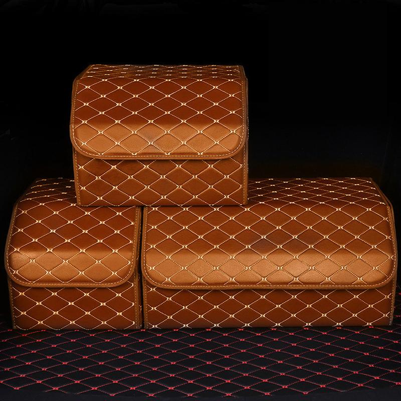 Многоцелевой складной органайзер для хранения в багажнике автомобиля большой емкости с крышкой, портативная сумка для хранения автомобиля, органайзер для багажника автомобиля