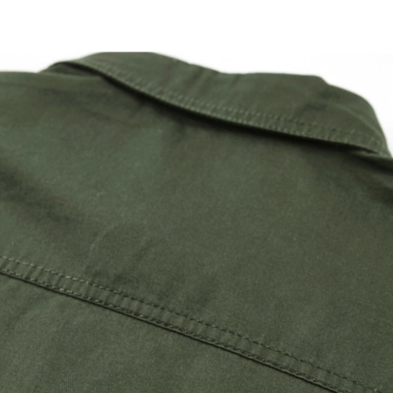 Мужская рубашка из 100% хлопка, однотонные рубашки-карго с несколькими карманами, модные уличные повседневные рубашки с короткими рукавами для мужчин, новые большие размеры M-8XL