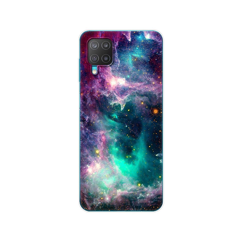 Чехол для Samsung M12, задняя крышка для телефона Samsung Galaxy M12 GalaxyM12 M 12 m127, мягкий чехол из ТПУ, силиконовый бампер, 6,5 дюйма