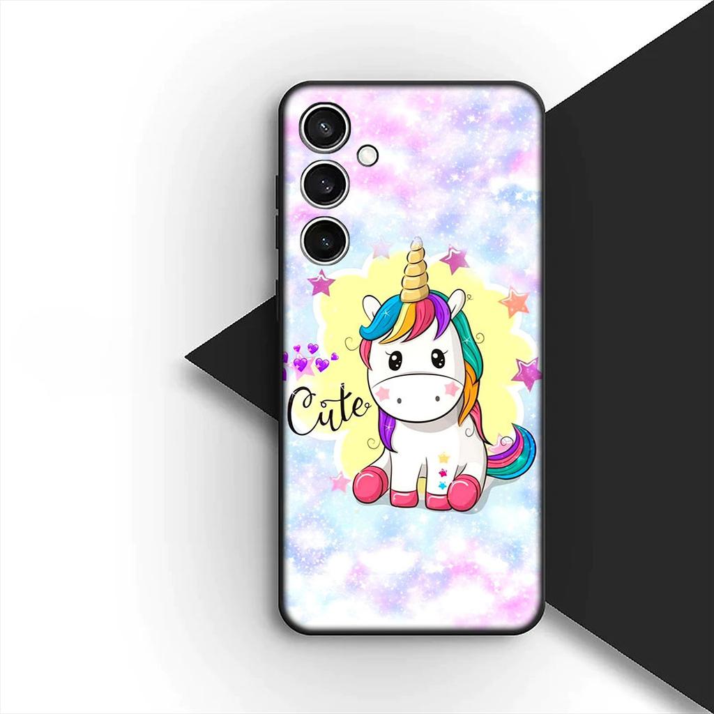 Protective Cover for Motorola Moto Edge 70 60 Fusion NEO Pro G56 G96 G04 G05 20 G Stylus Casing Phone Case Unicorn Cartoon